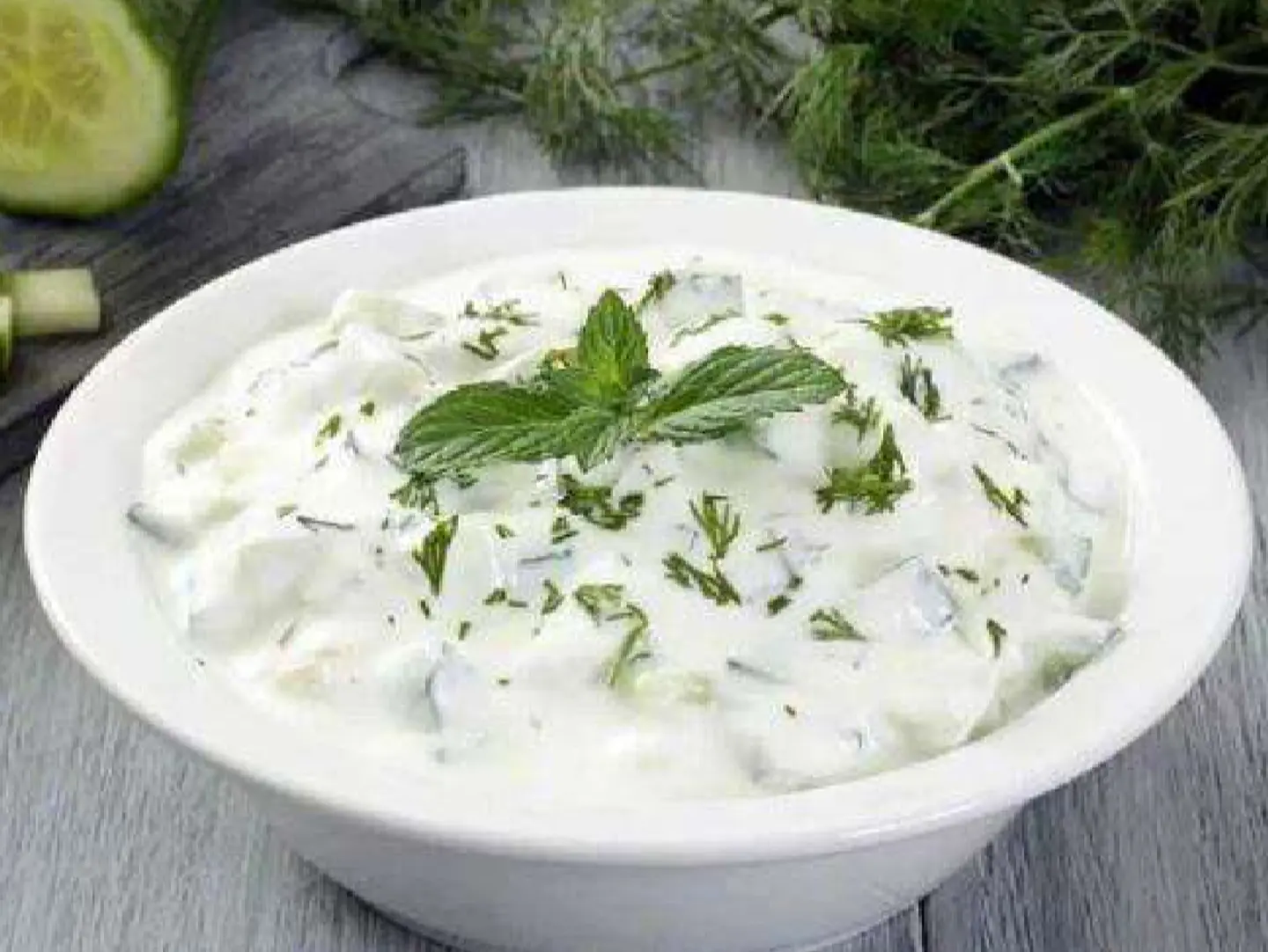 خيار باللبن
