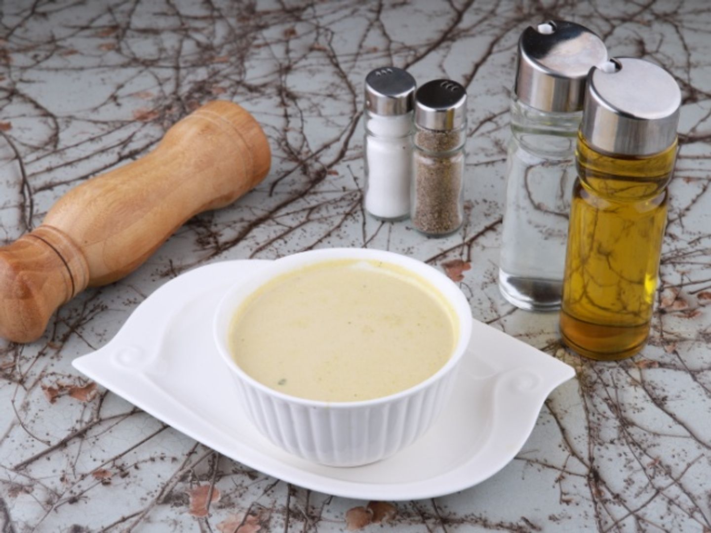 شوربه روبيان بالكريمه
