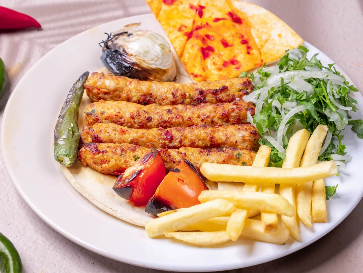 كباب دجاج - عرايس لحم-صغير