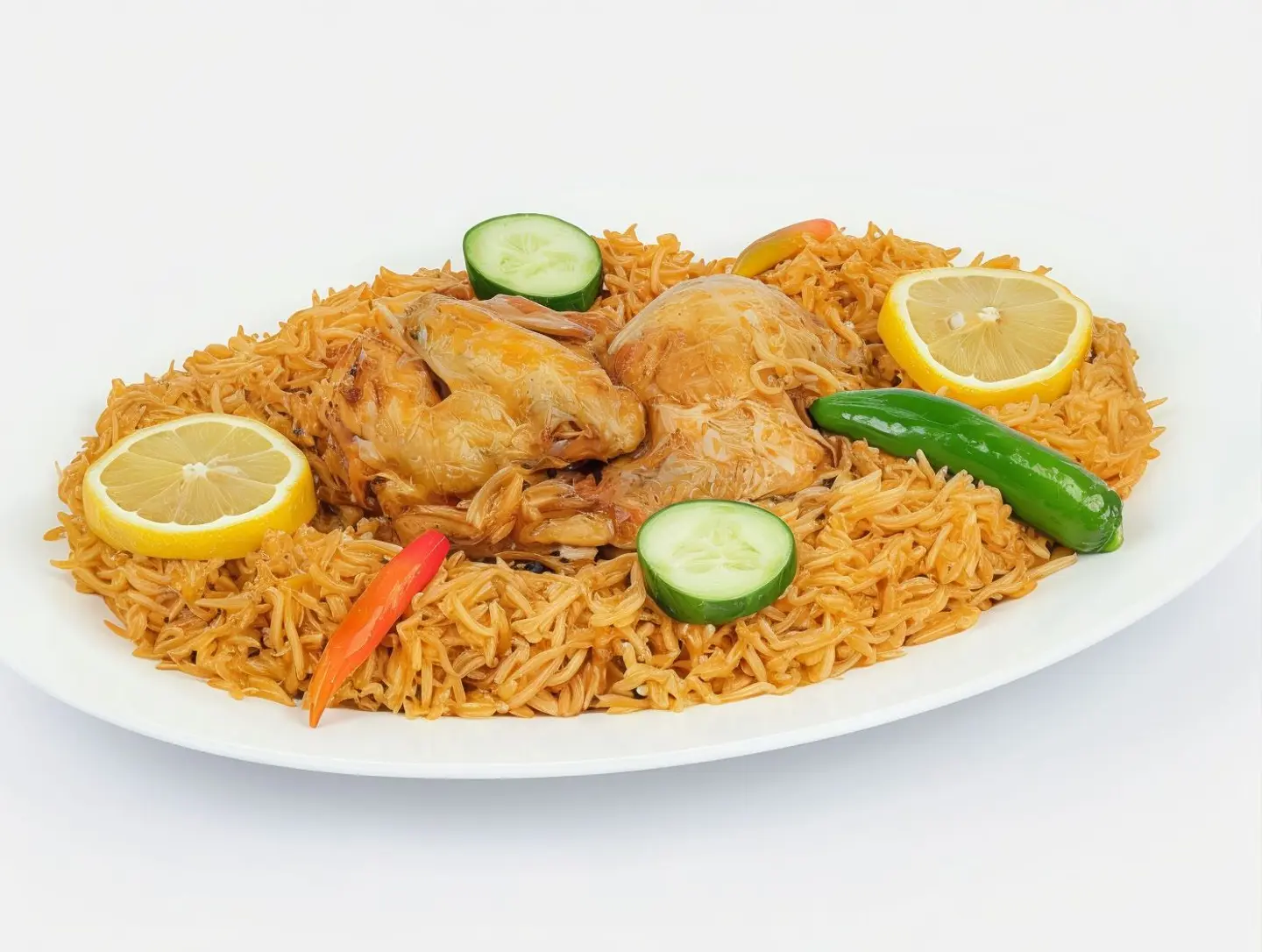 مضغوط  حراق - نص حبة دجاج