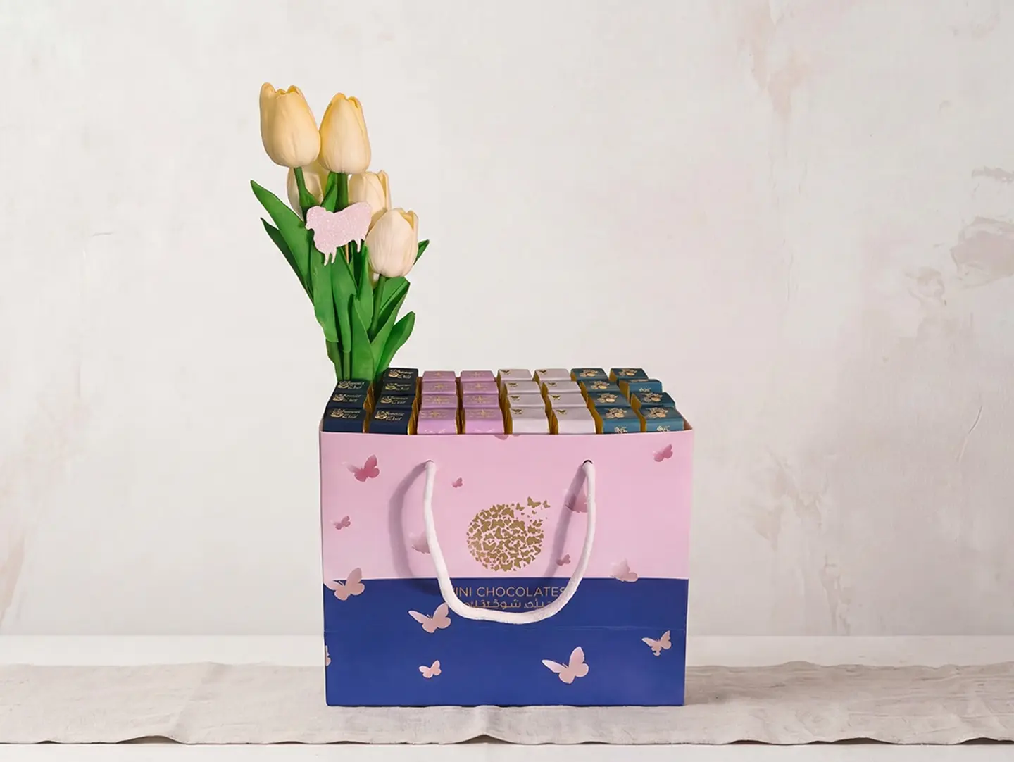 Eid Tulip Roses, 29 Chocolate