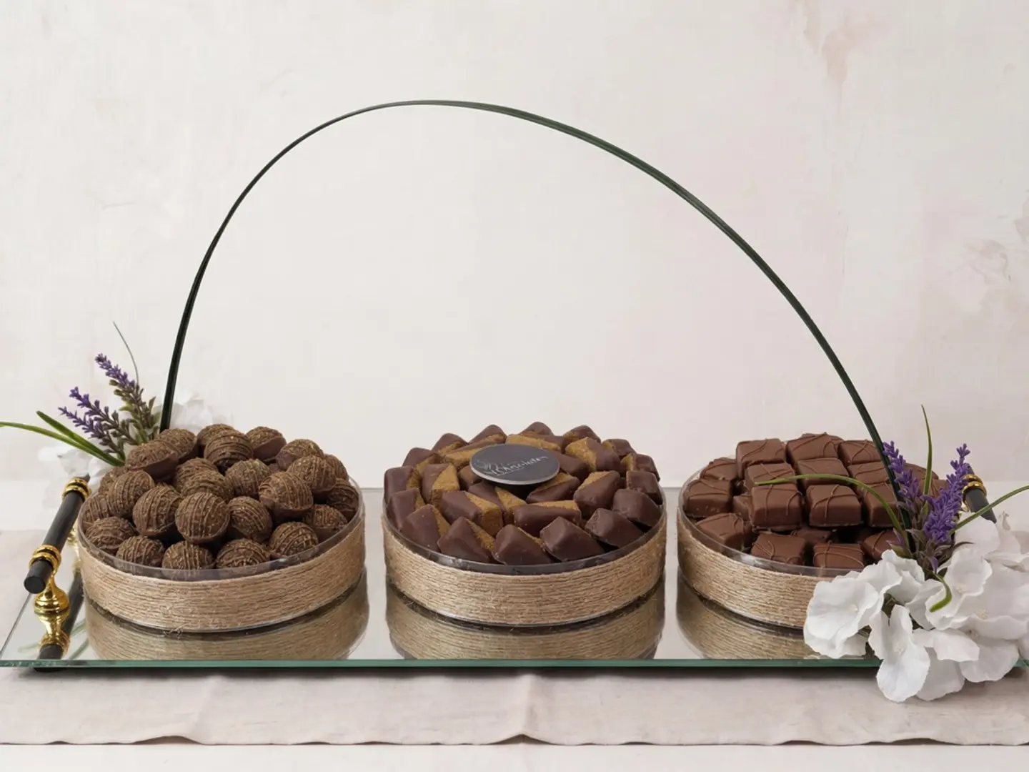 Chocolate Pecan Tray