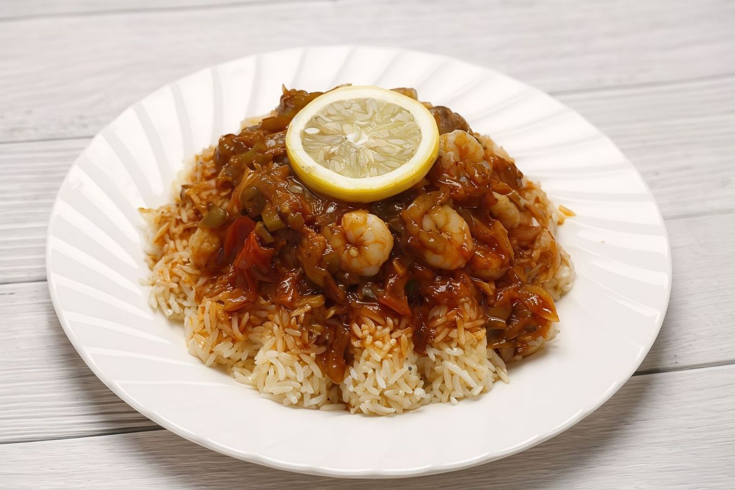 أرز بالربيان