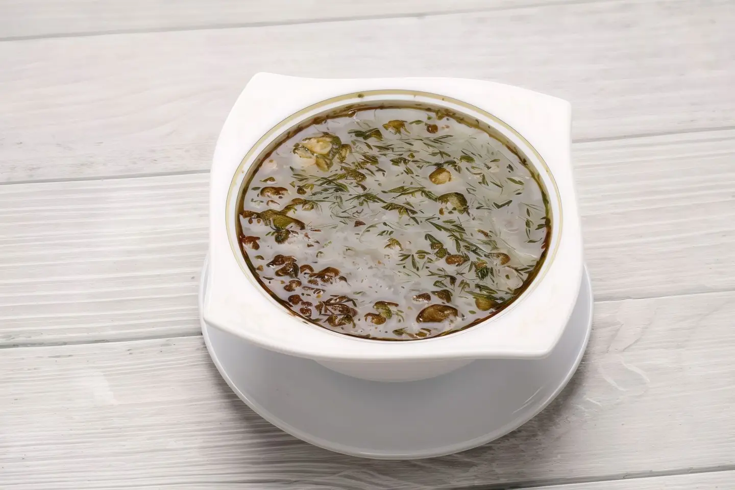 ملوخية بالجمبري