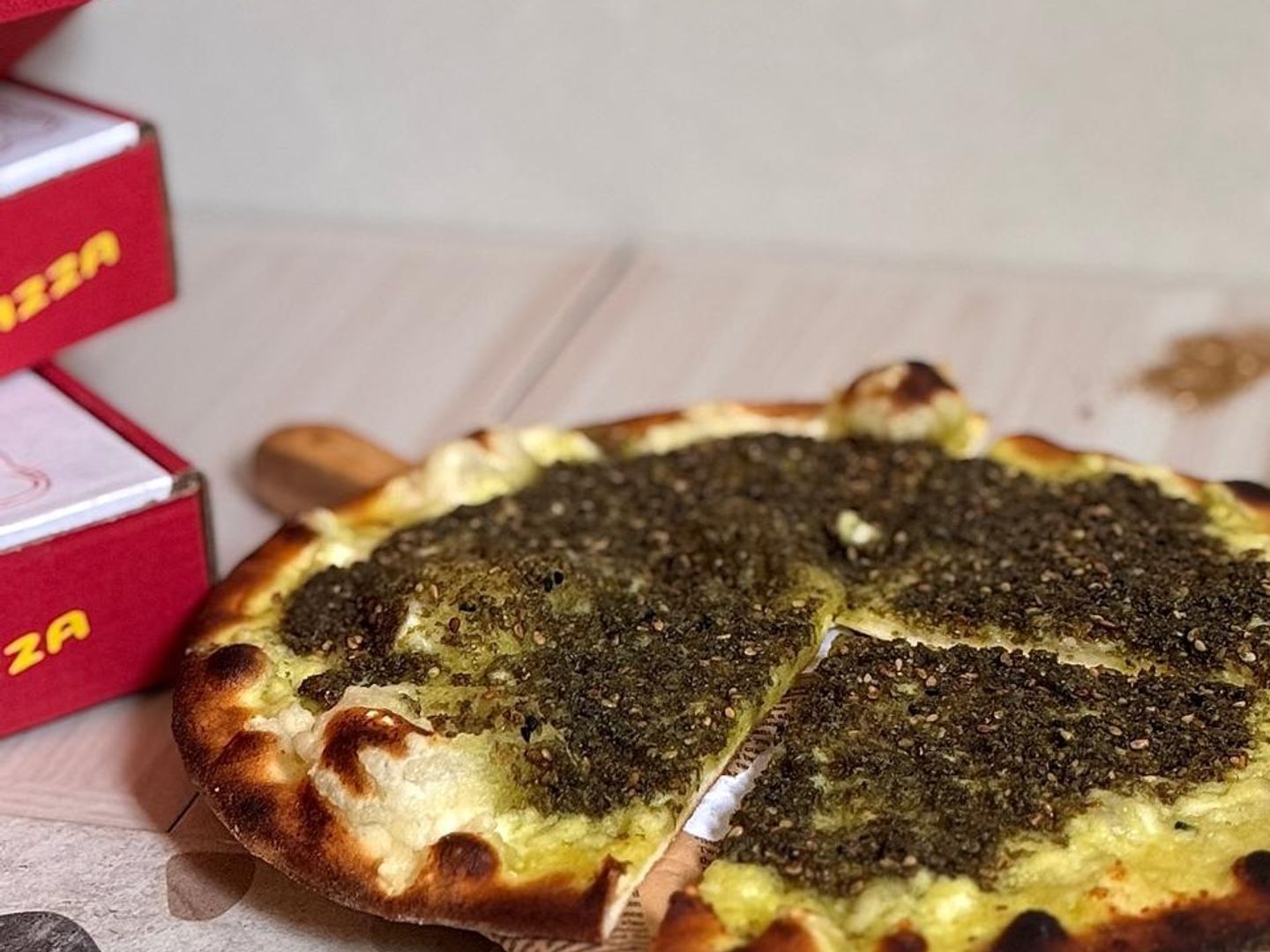 فطيره زعتر جبنه