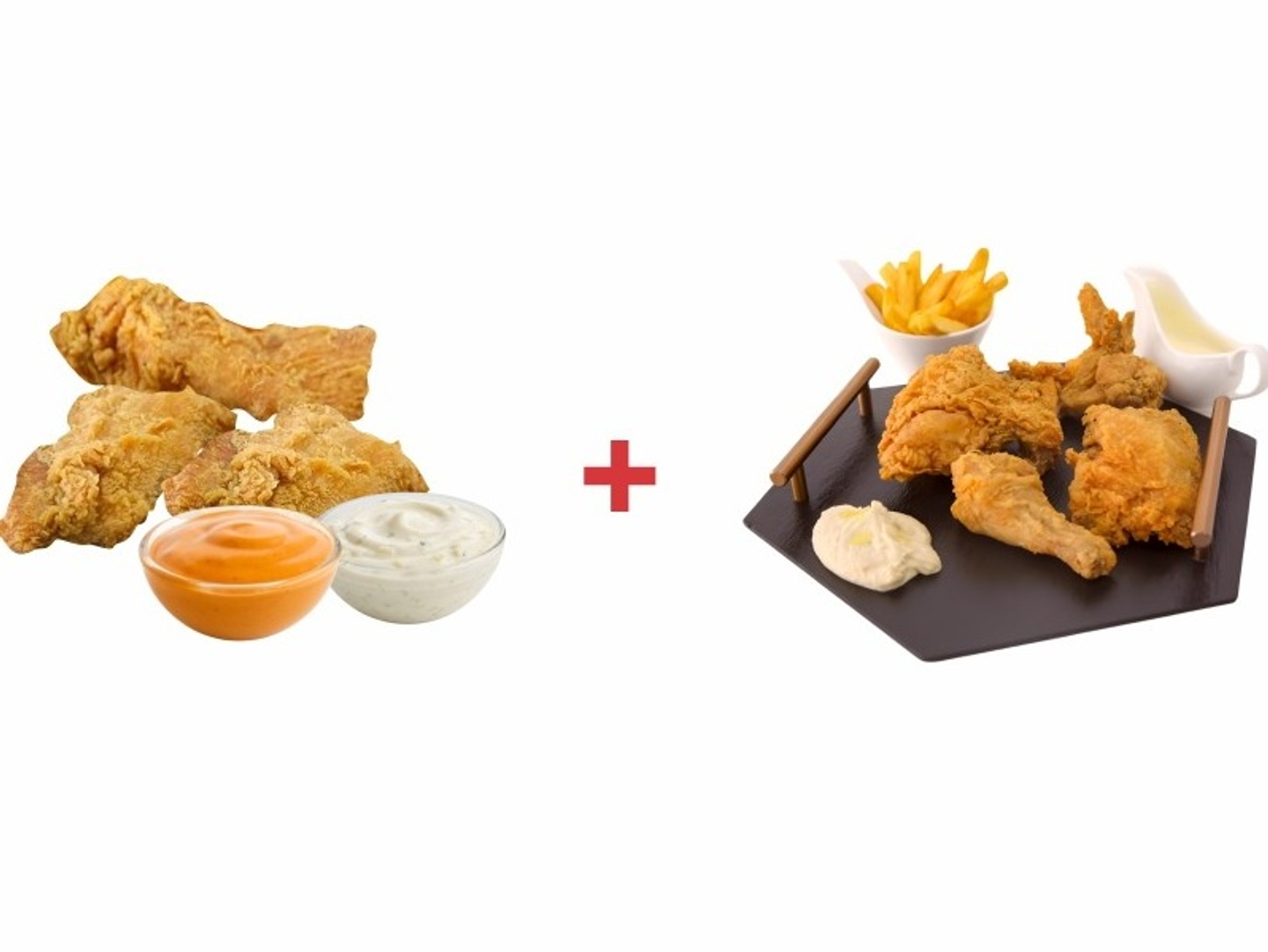 Broasted & 3 Pec Chicken Fillet