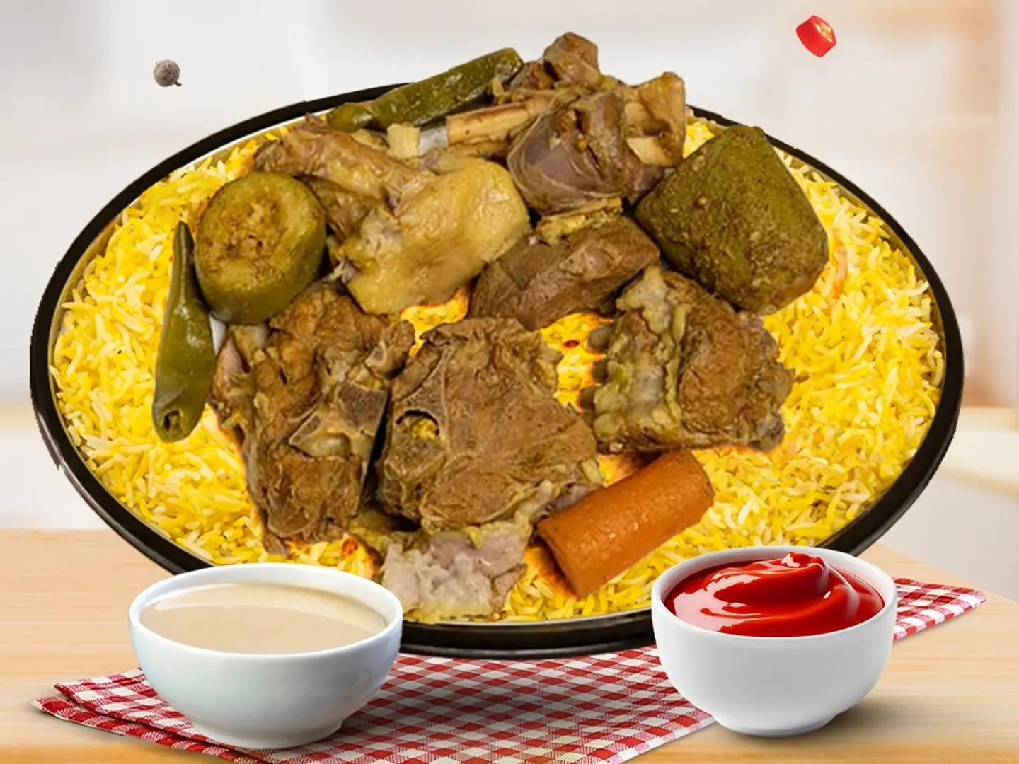 صينية لحم برمة