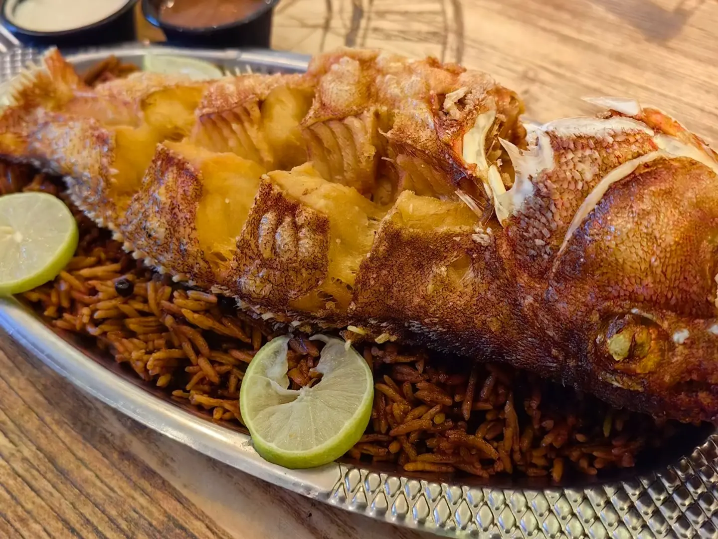 وجبة سمك هامور