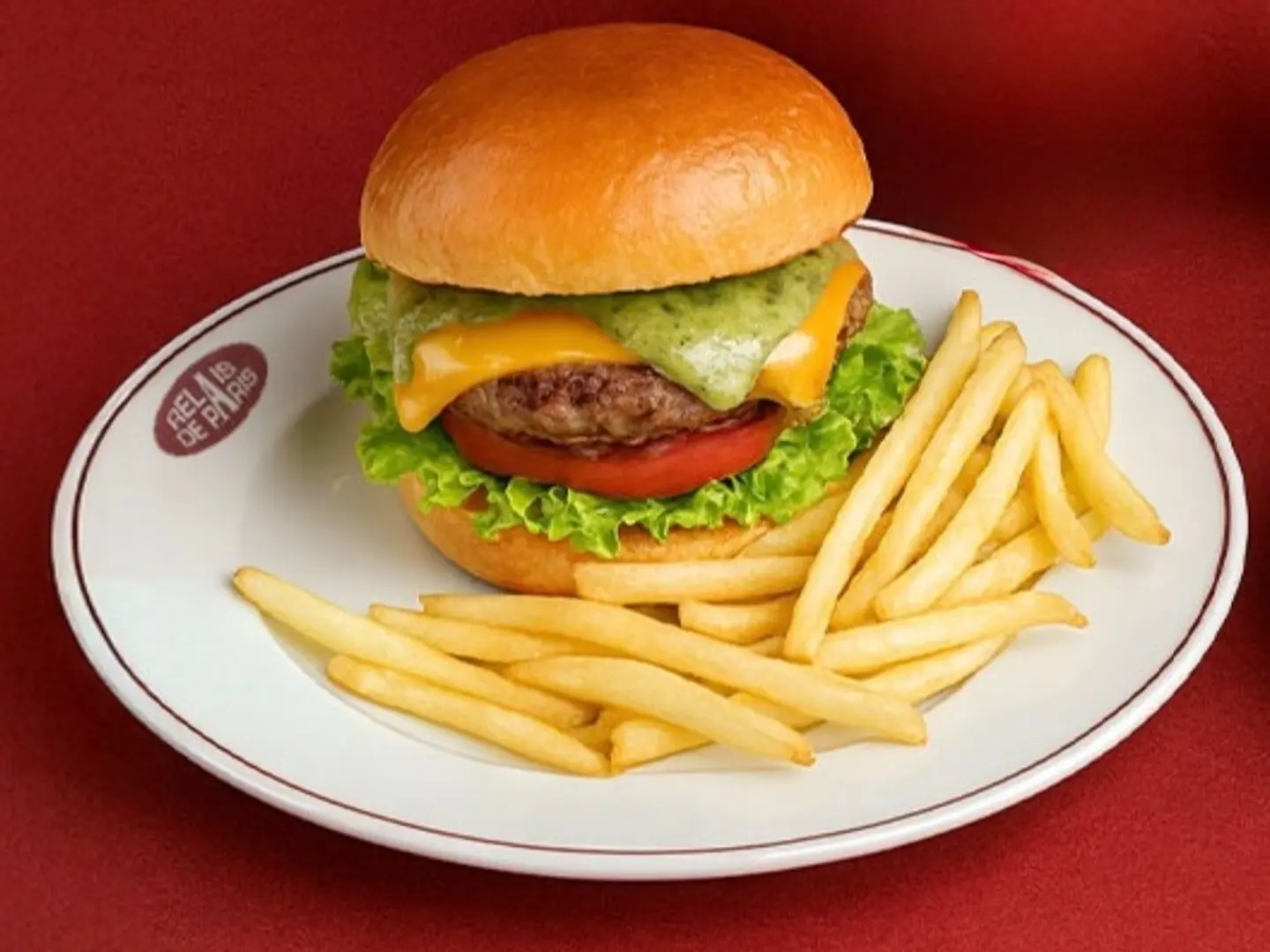 برغر لو انتريكوت لحم