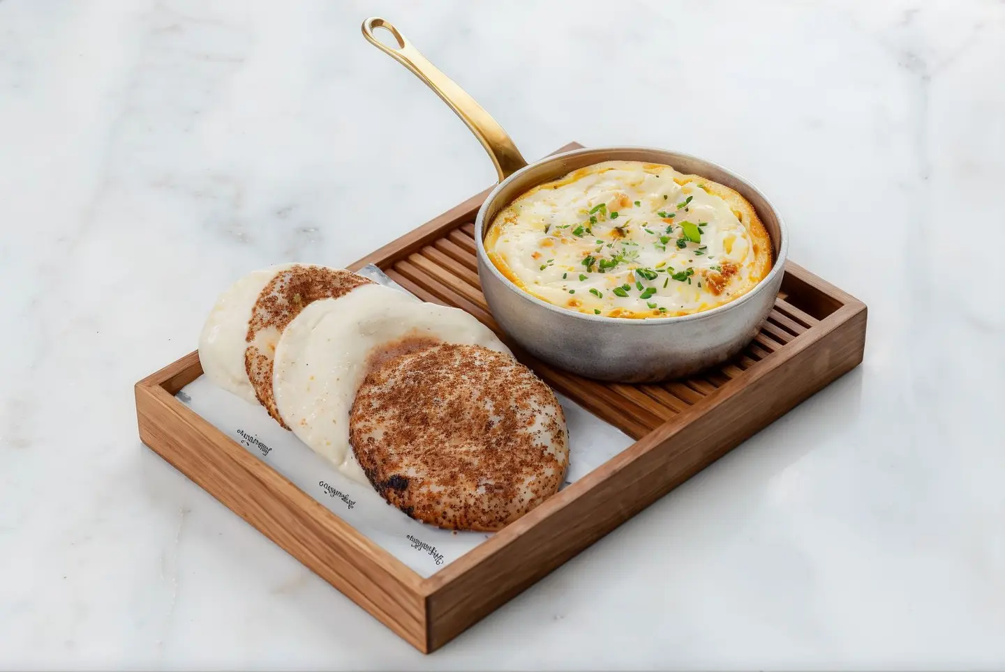 بيض كريمي بالفرن