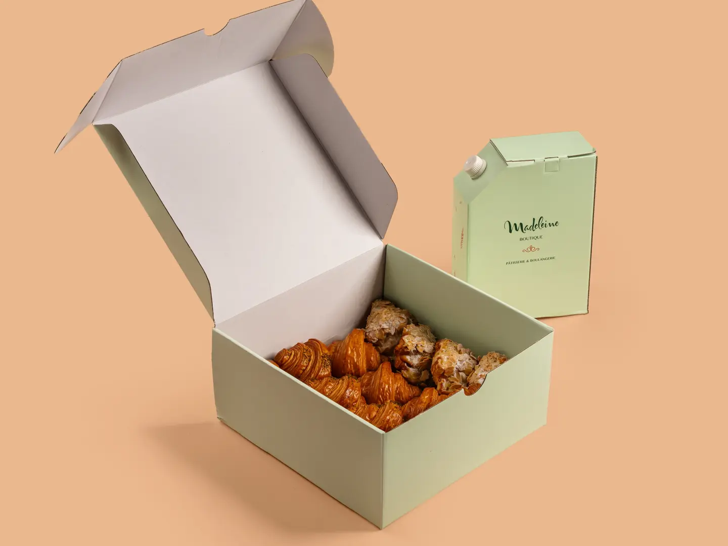 Croissant With Black Coffee