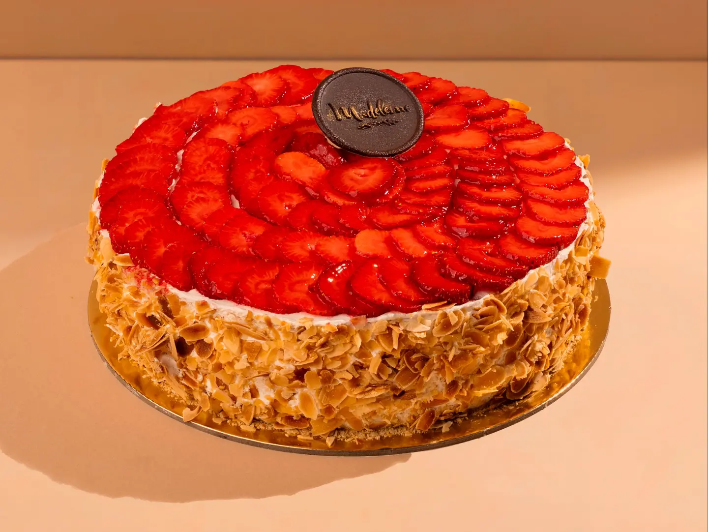 Strawberry Almond Cake