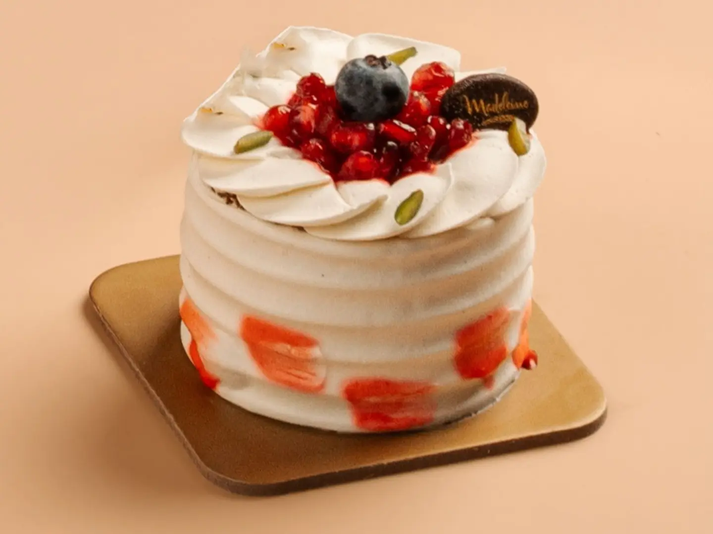 Pomegranate Pistachio Cake