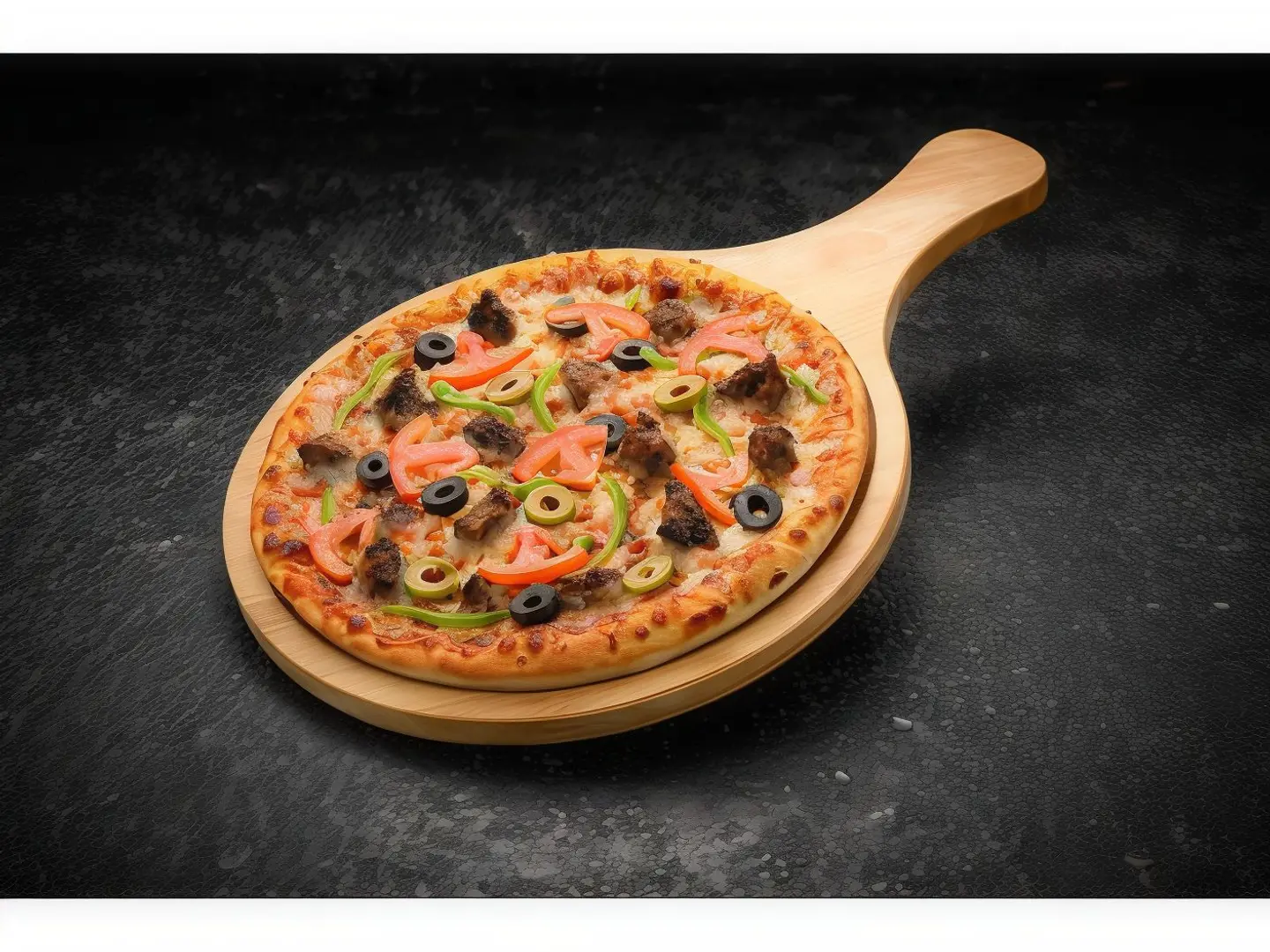 Meat Awsal Pizza