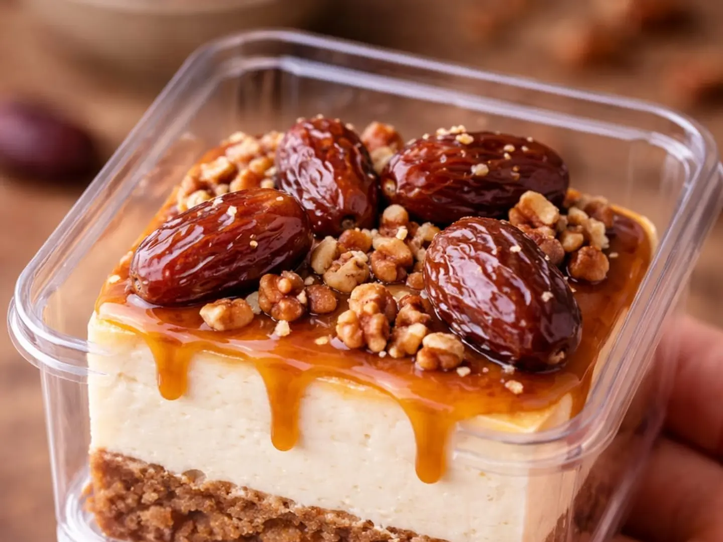 شيز كيك بالتمر