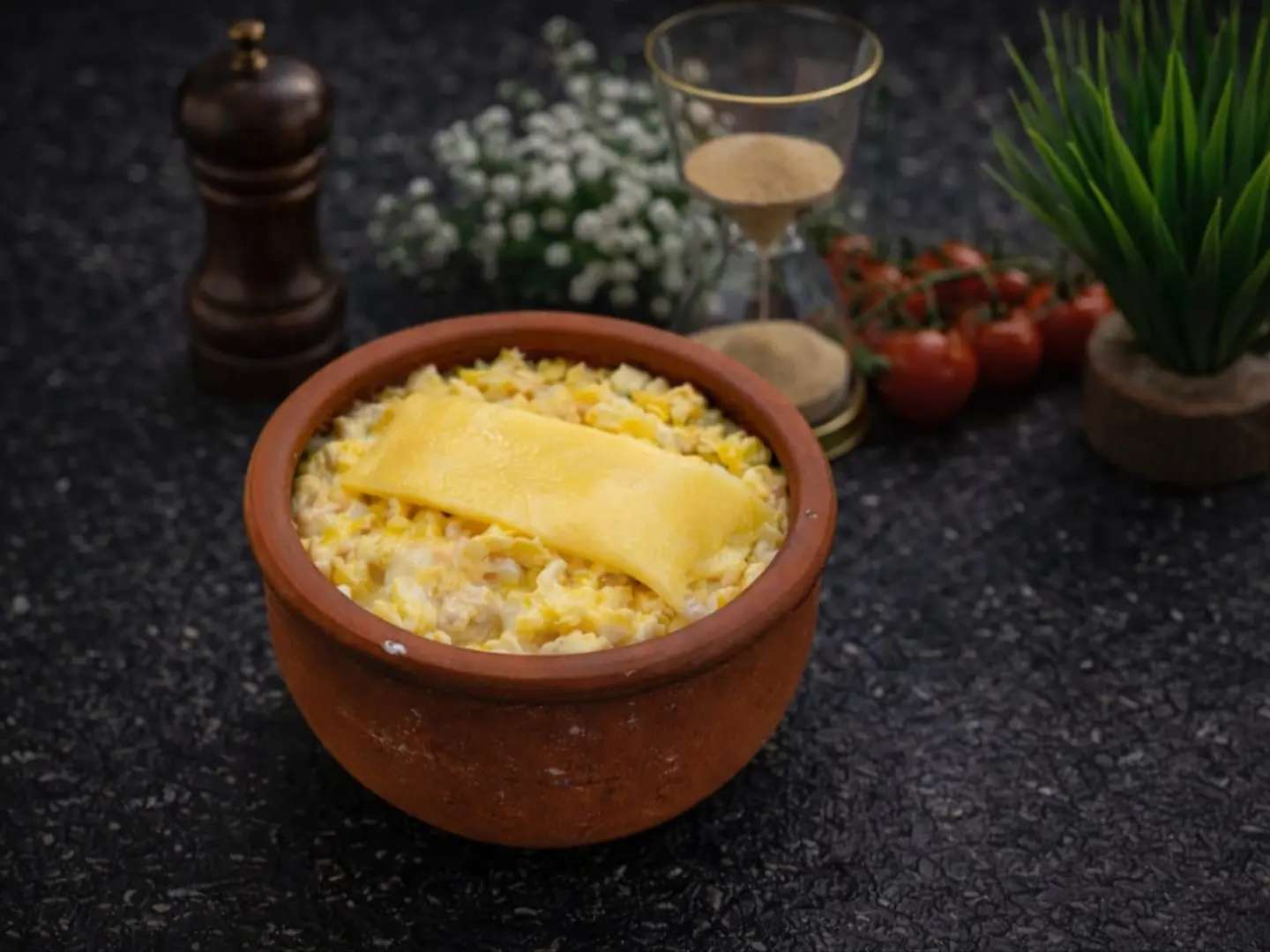 فخارية بيض بالجبن