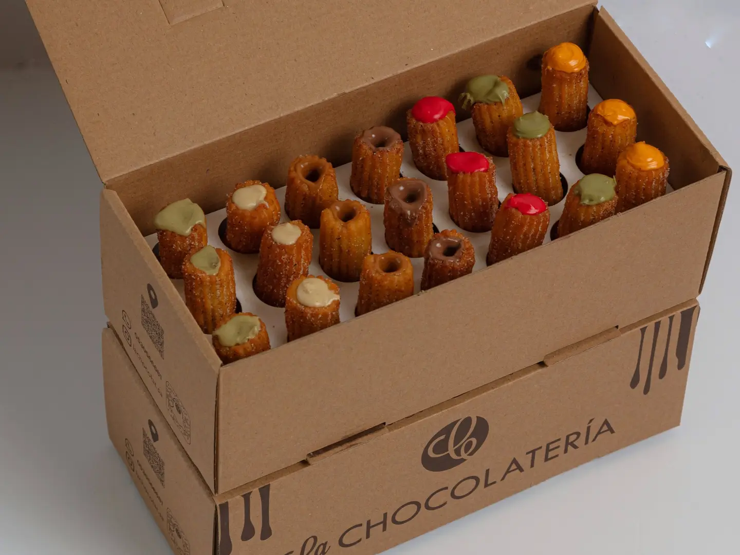 Stuffed Mini Churros Box 21 Pcs