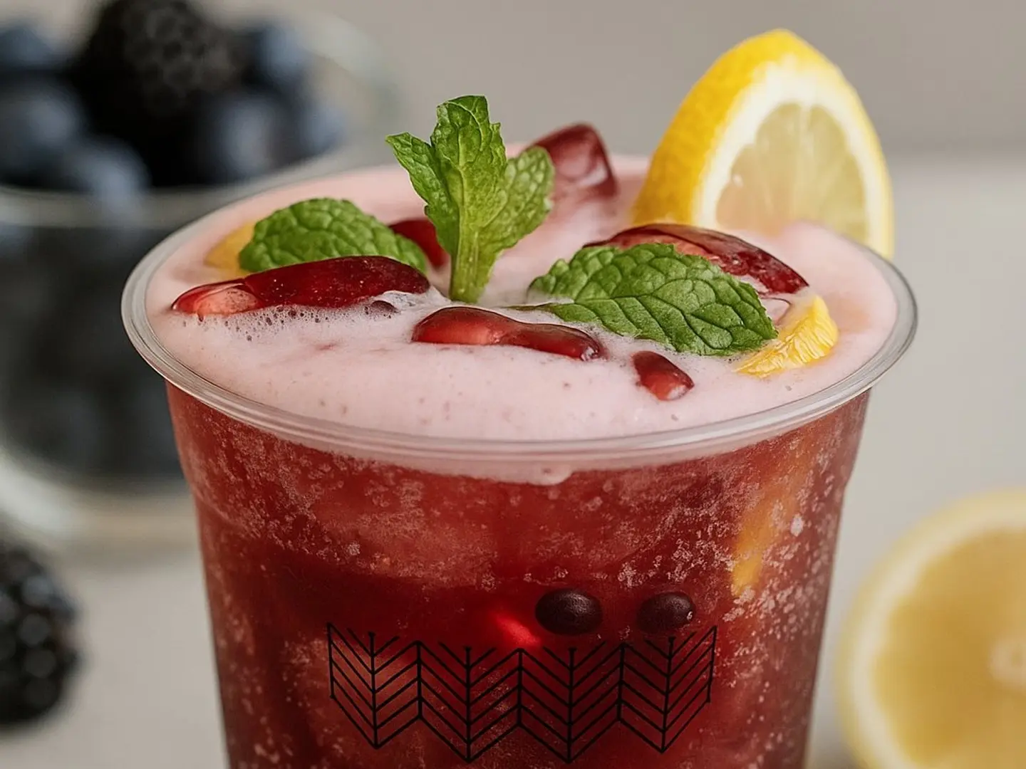 Berries & Lemon Ice Tea