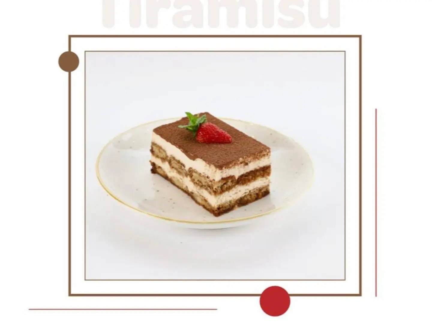 Tiramisu  - Cake