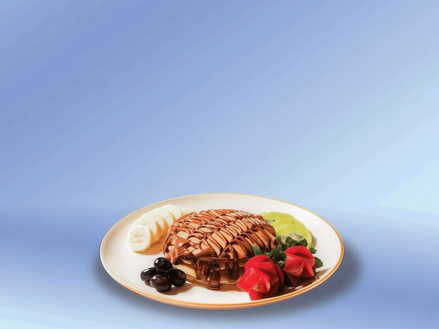 بان كيك النوتيلا