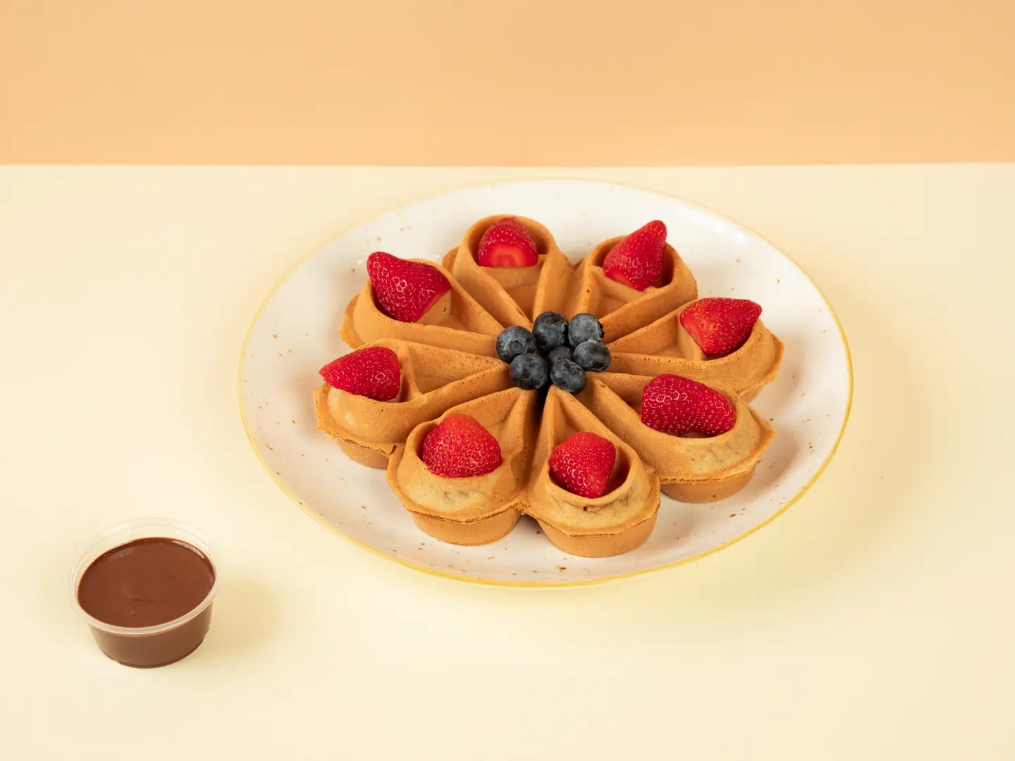 Nutella Waffle Large