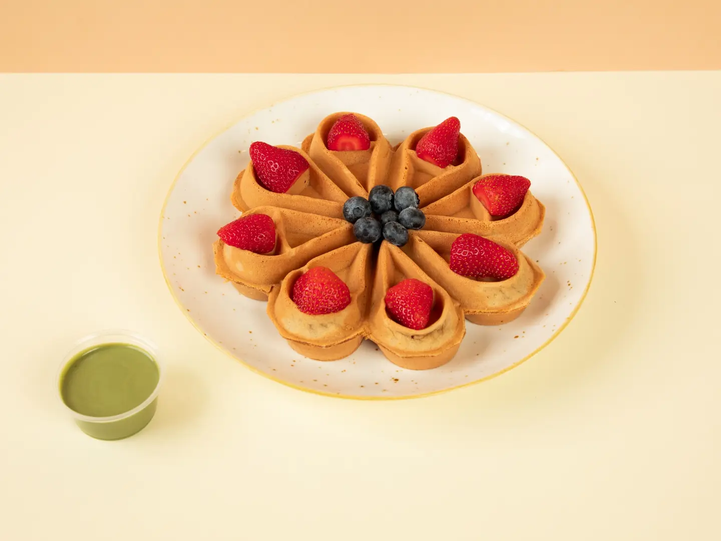 Pistachio Waffle Large