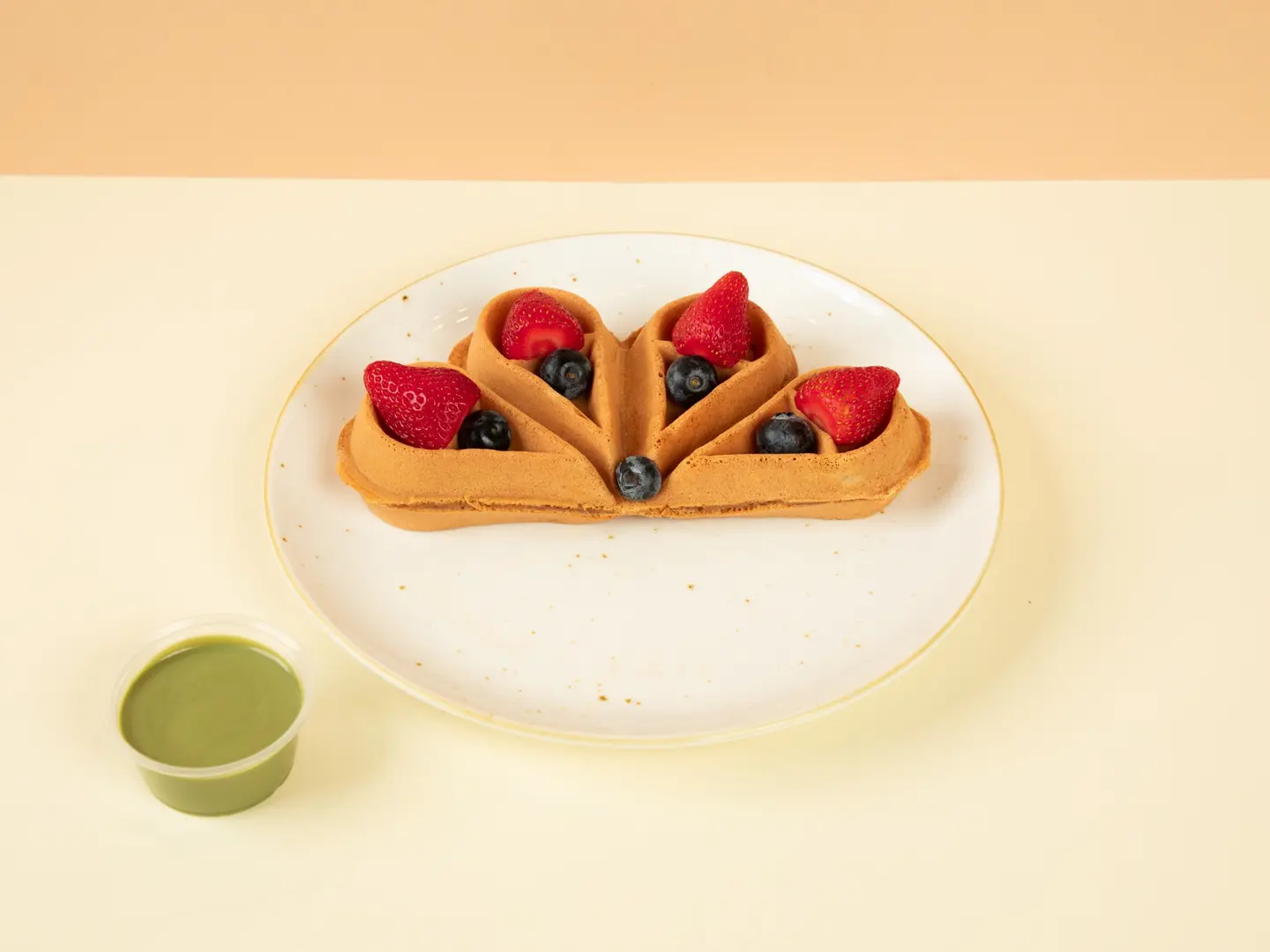 Pistachio Waffle Medum