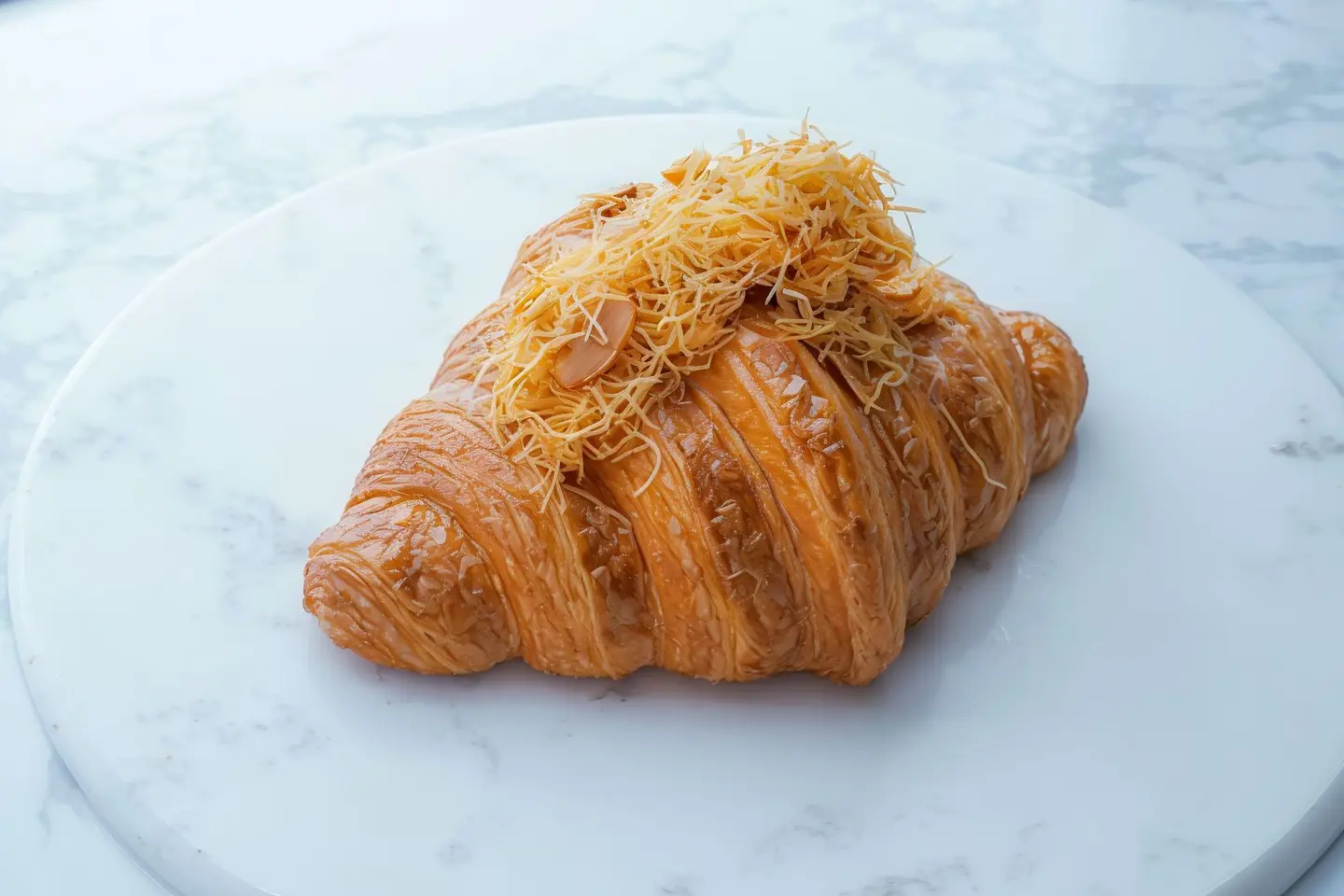 Almond Kunefe Croissant