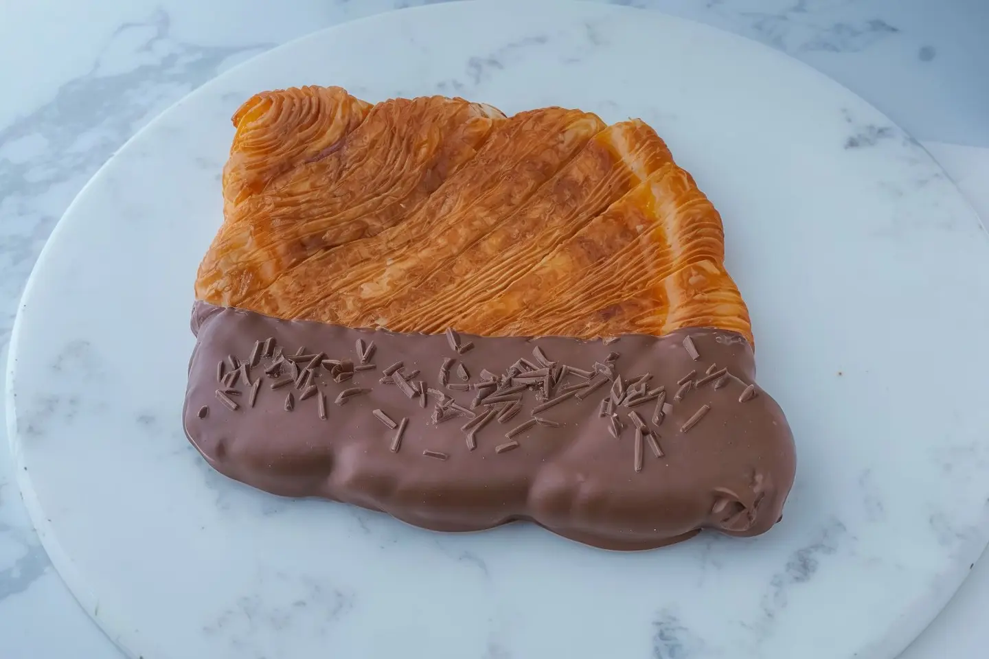 Smashed Chocolate Croissant
