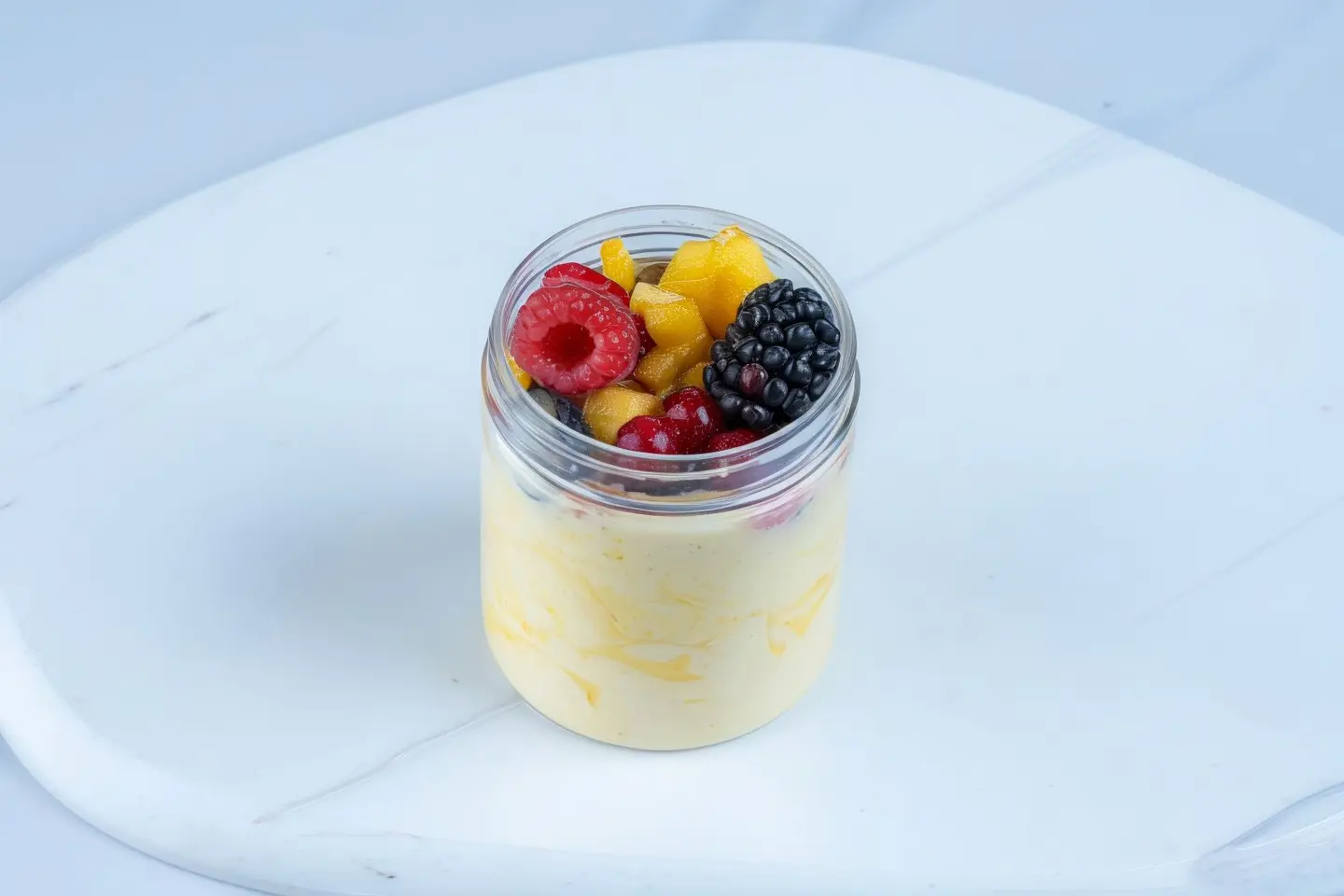 Mango Granola Pudding (Y)