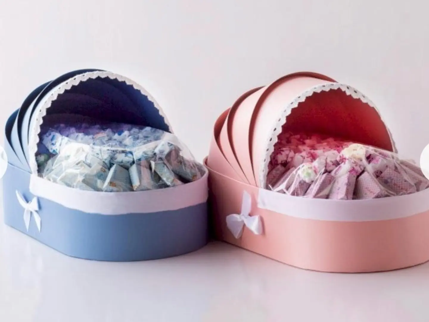 Baby Chocolates Shaped Like A Baby Crib(Small)
