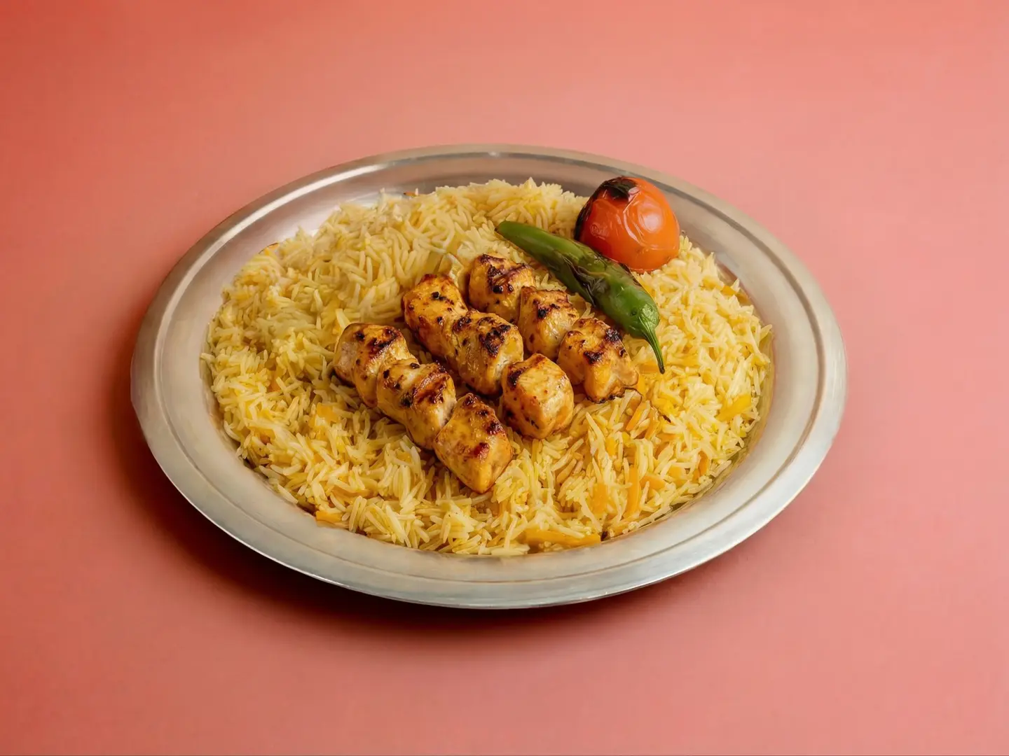 شيش طاووق مع رز