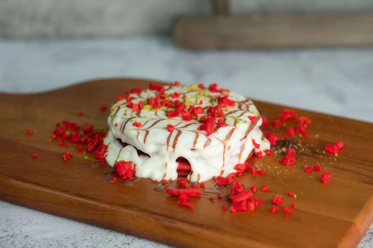 Red Velvet Pancake