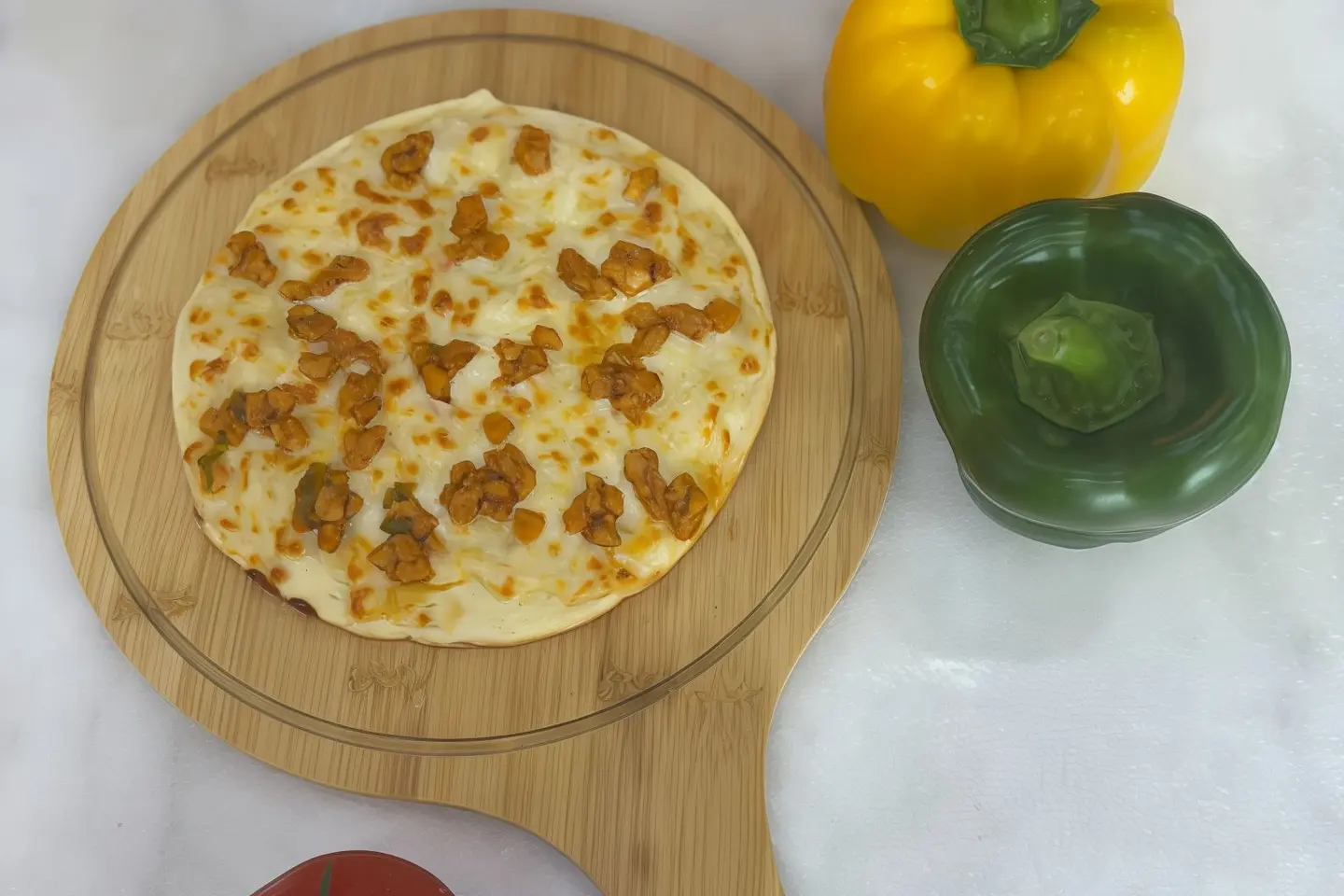 Kashkaval Cheese With Chicken