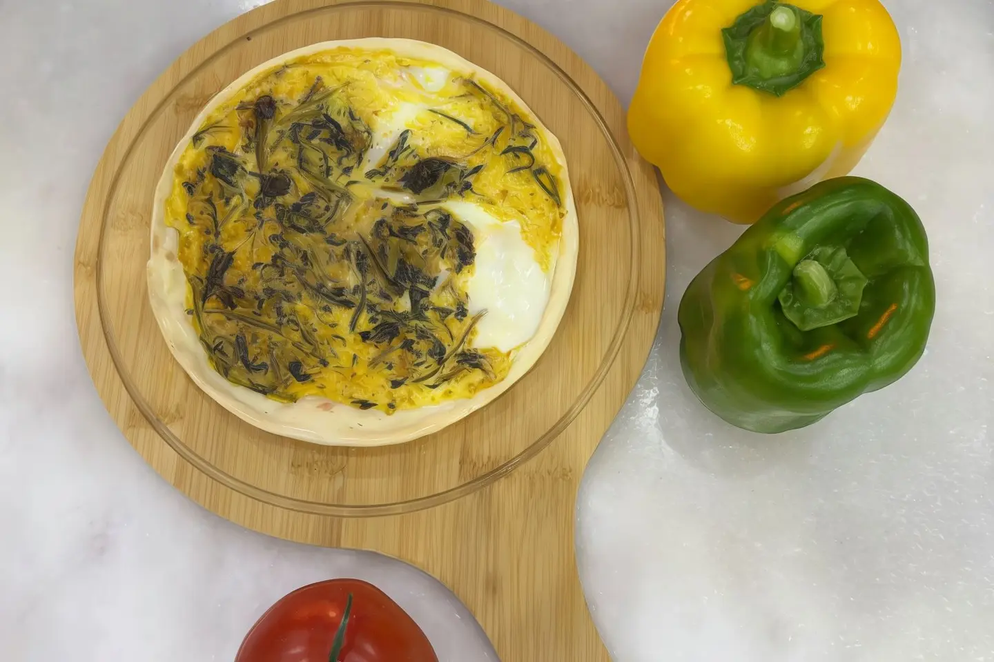 Spinach With Eggs