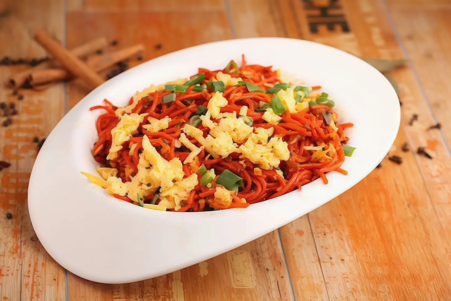 مكرونة خضار بالجبن