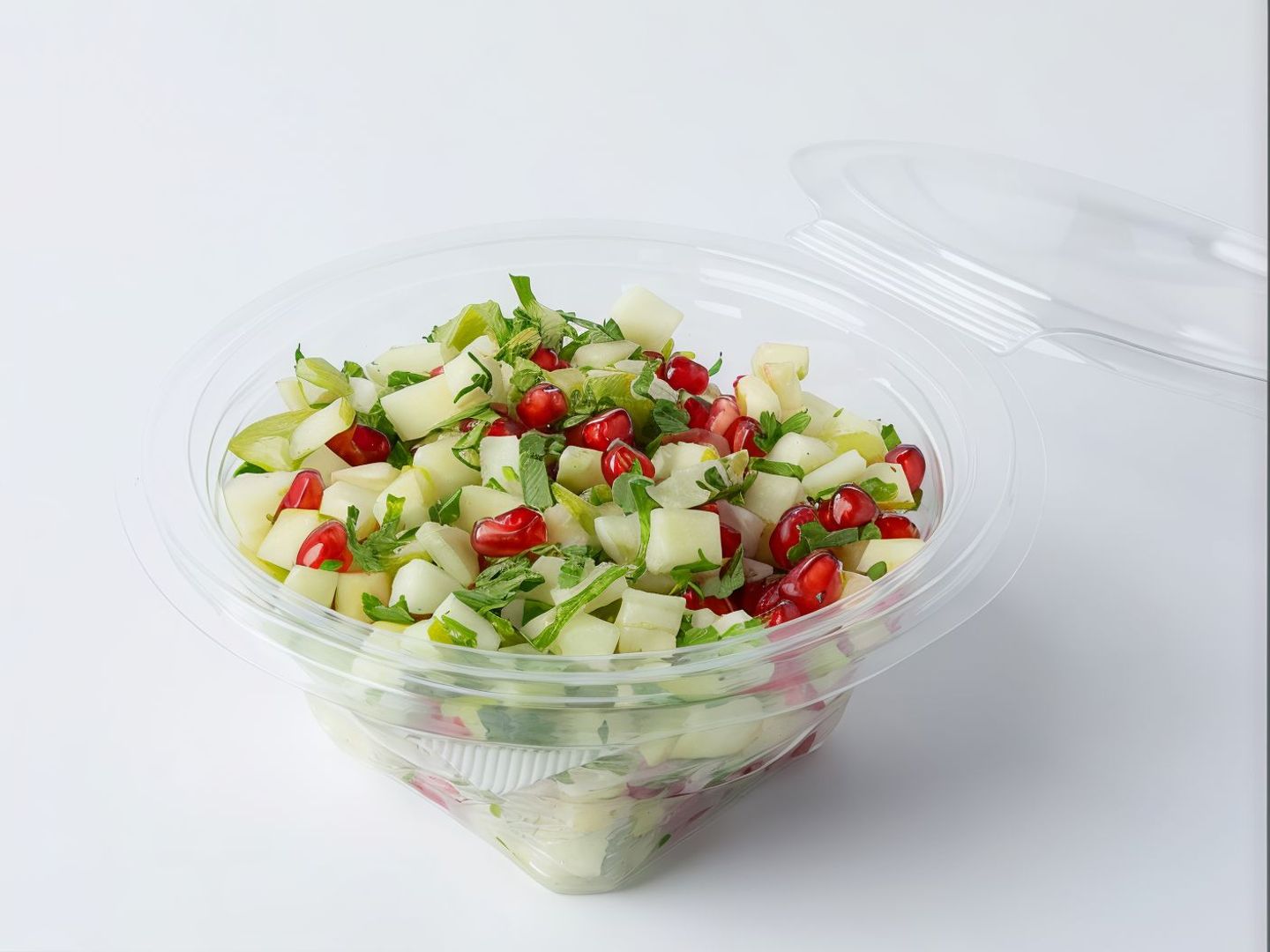 Apple With Pomegranate Salad