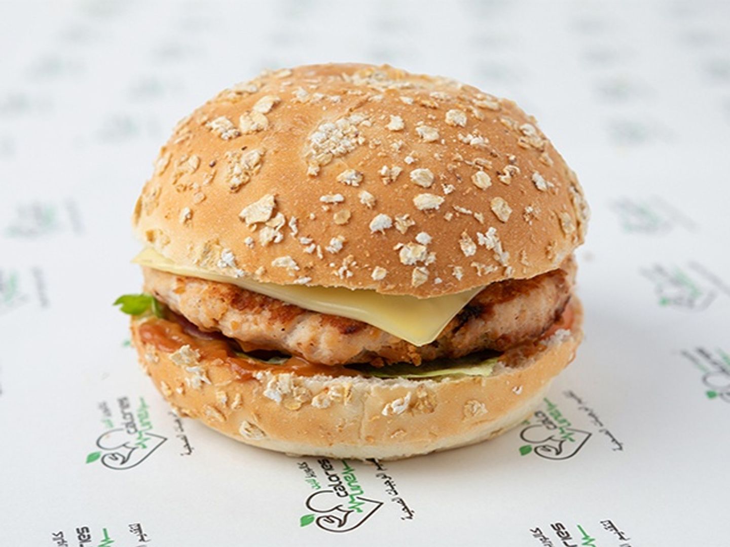 Chicken Burger Sandwich (Oat Bun)   Regular