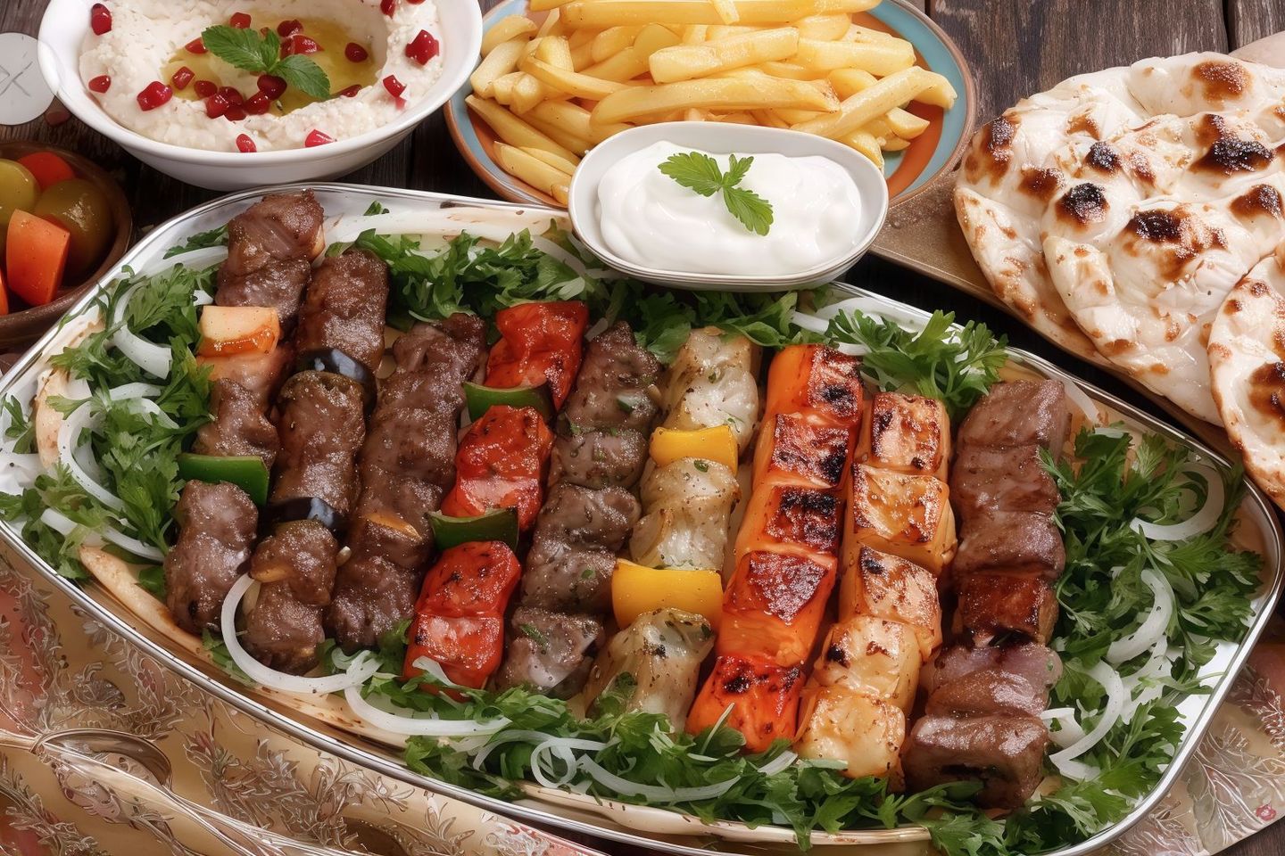 Bbq Alrosha 6 Skewers