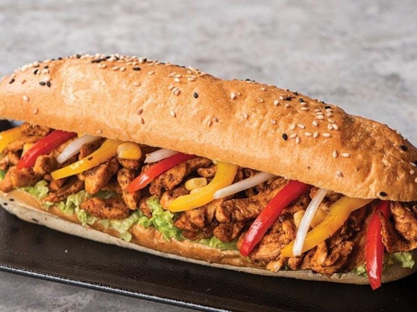 Fajita Sandwich Meal