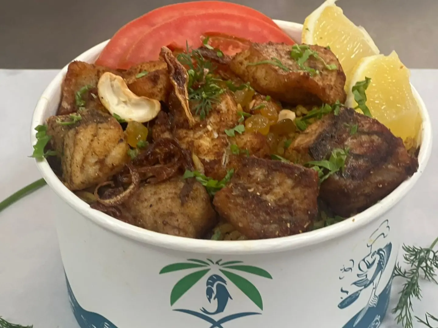 كبسة سمك فيلية