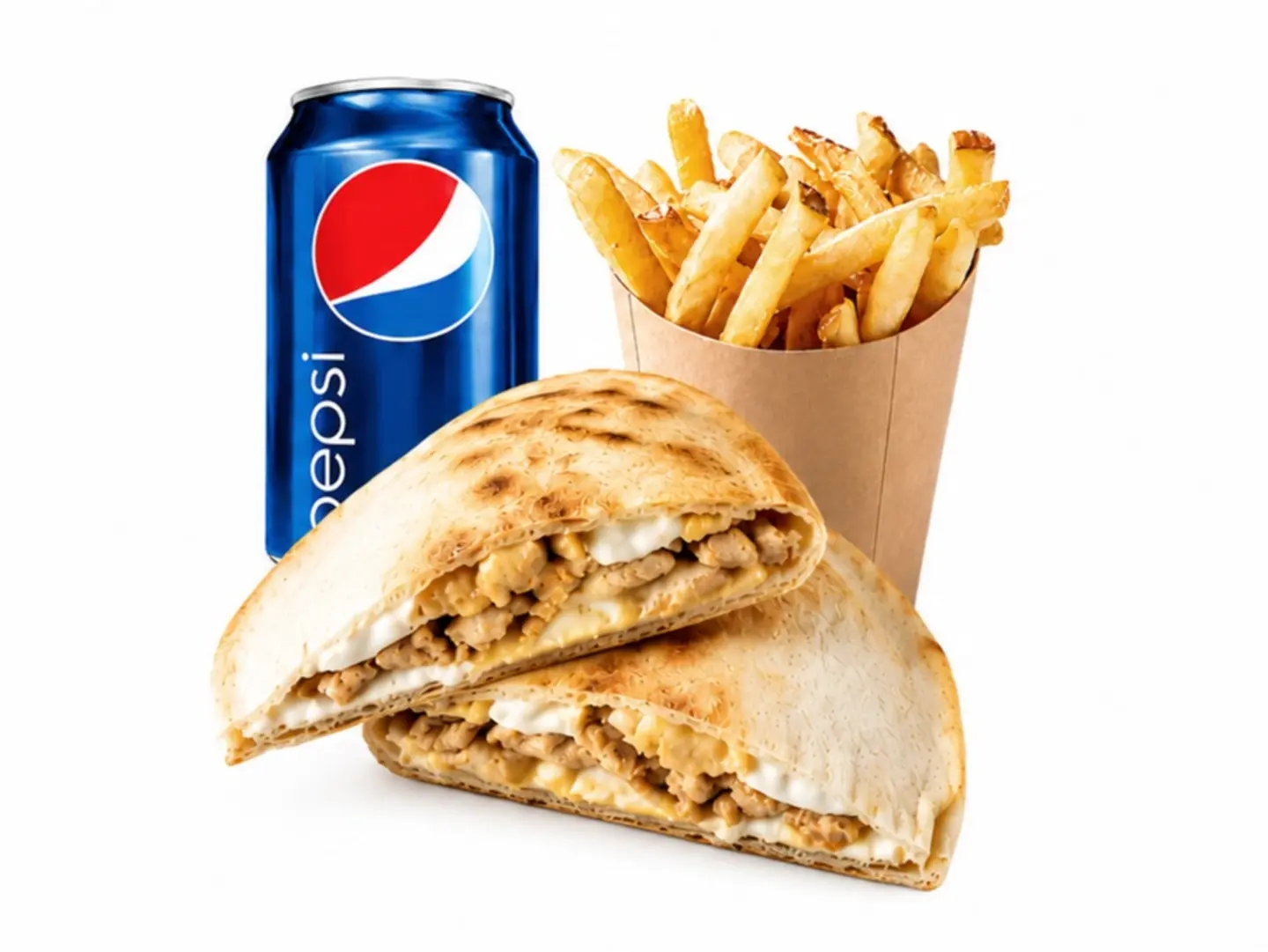 وجبة فطيرة شاورما