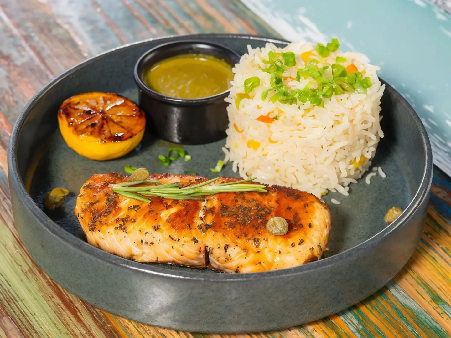 Grilled Salmon