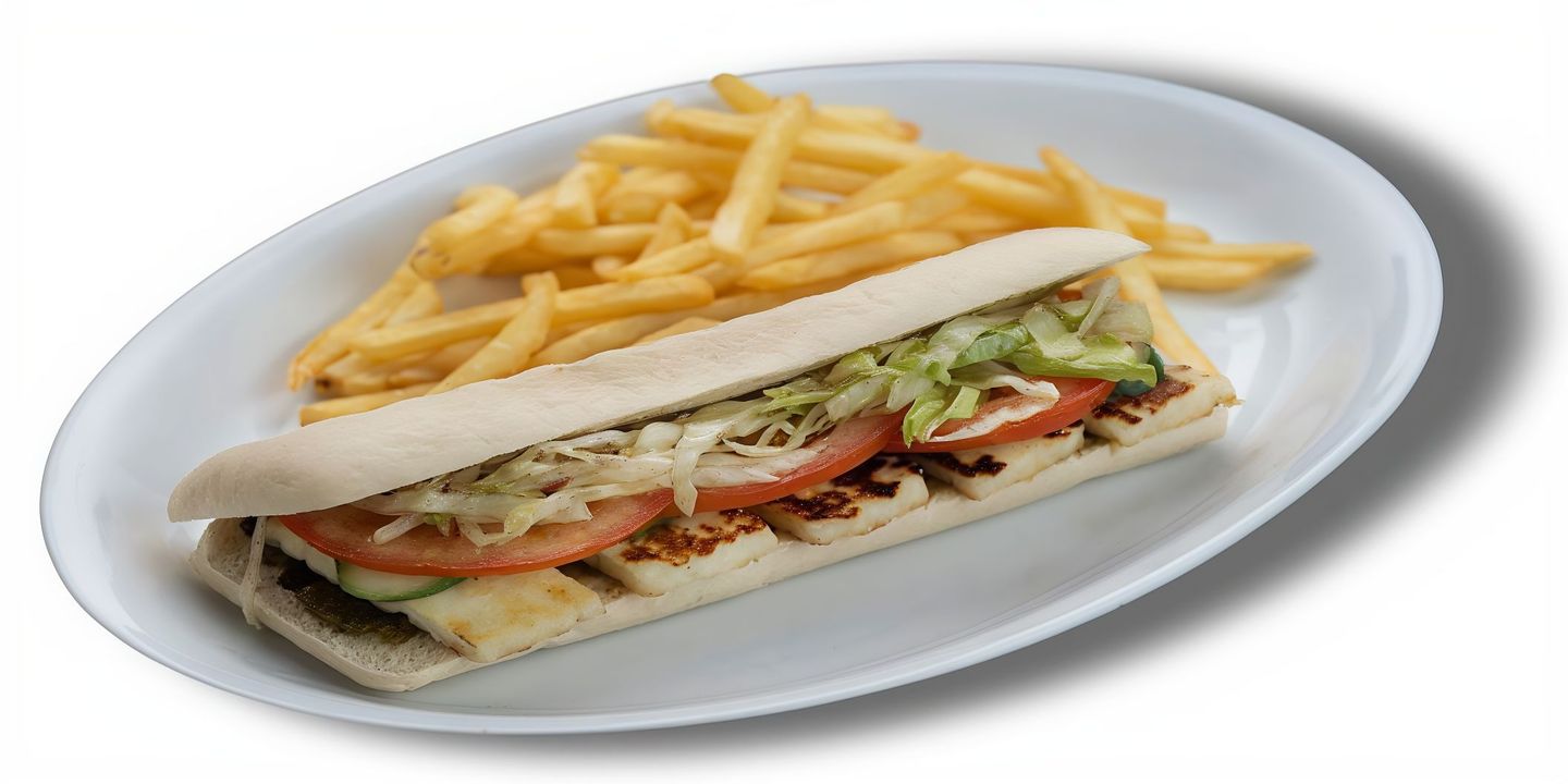 Grilled Halloumi Sandwich