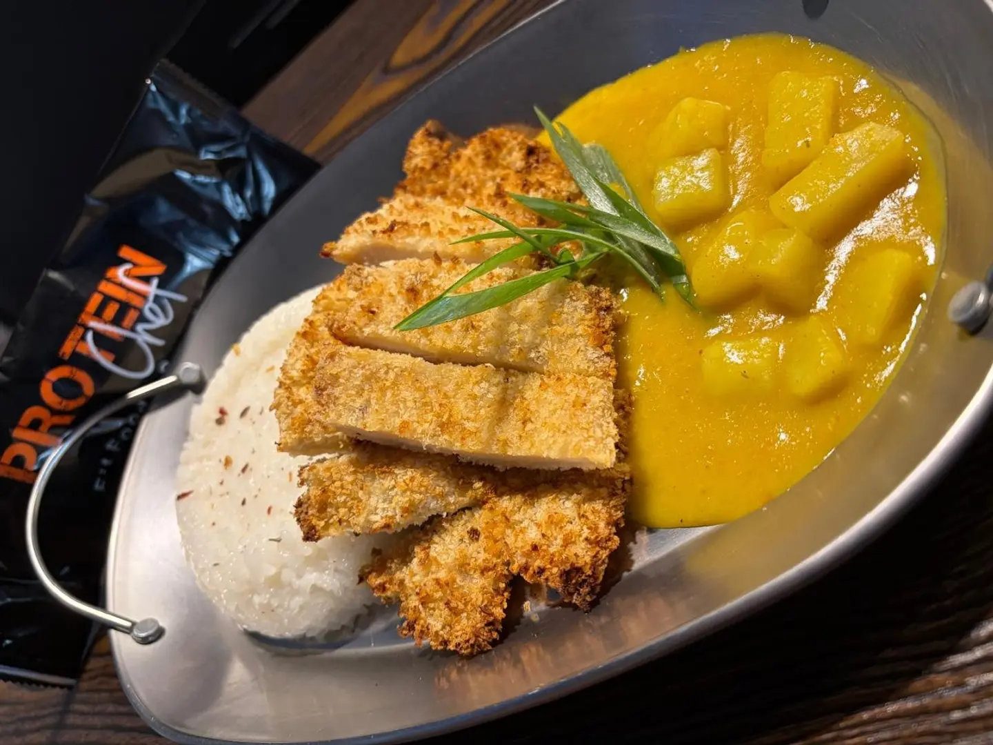 Japanese Chicken Katsu With Sticky Rice