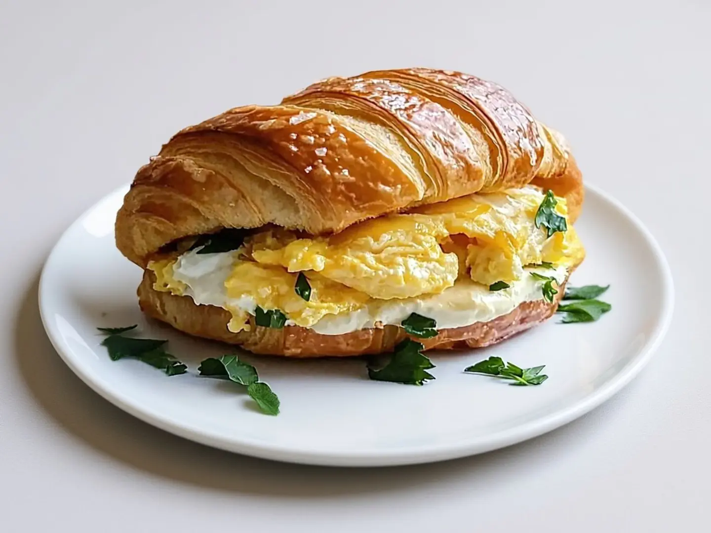 كرواسون بيض اومليت