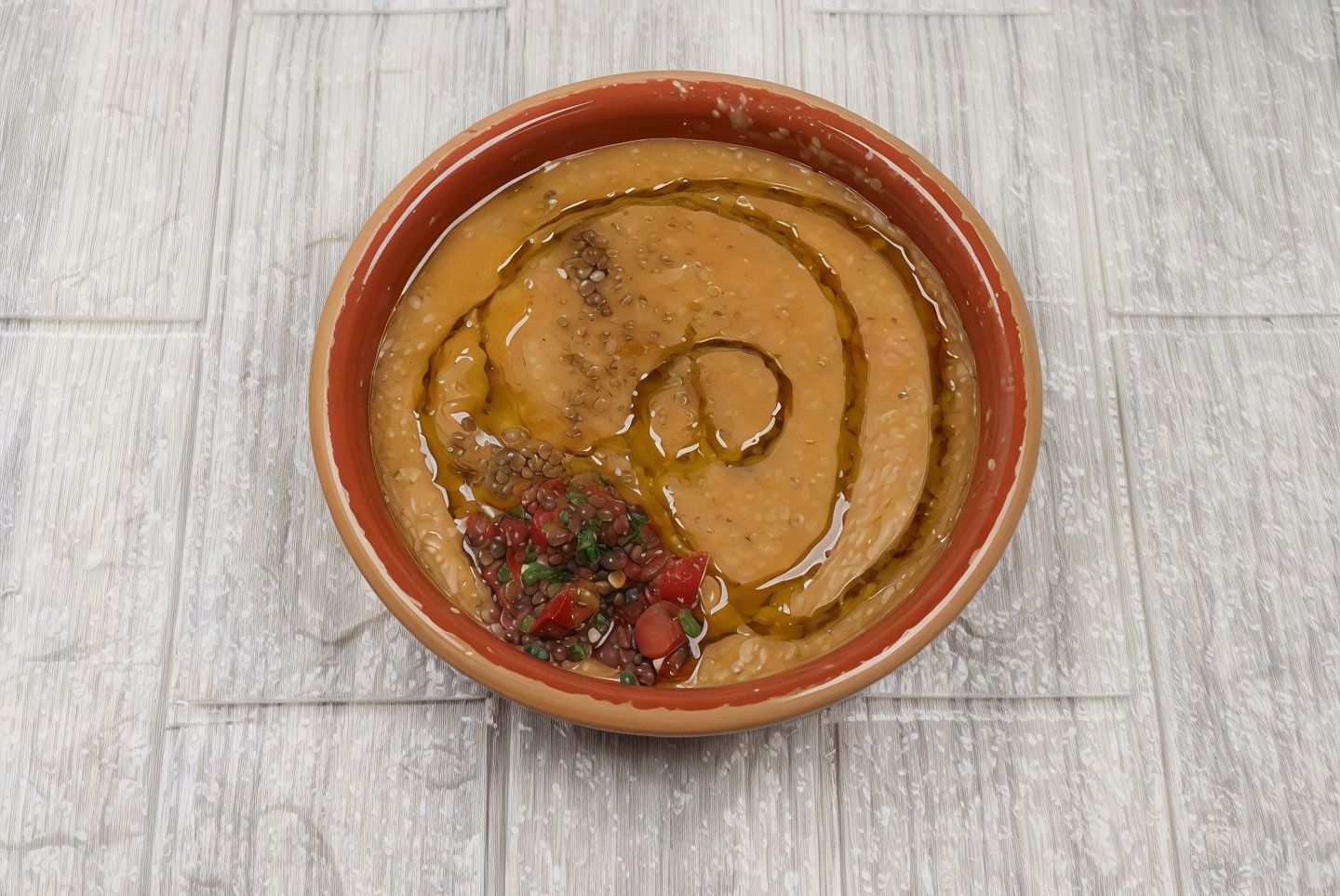 عدس وسط
