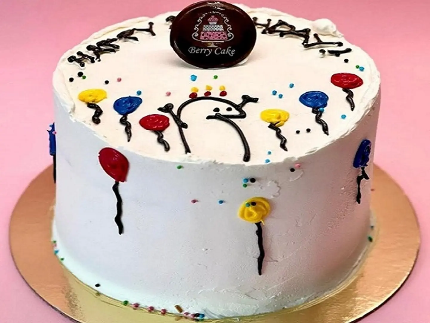 كيك البالون (عيد الميلاد)