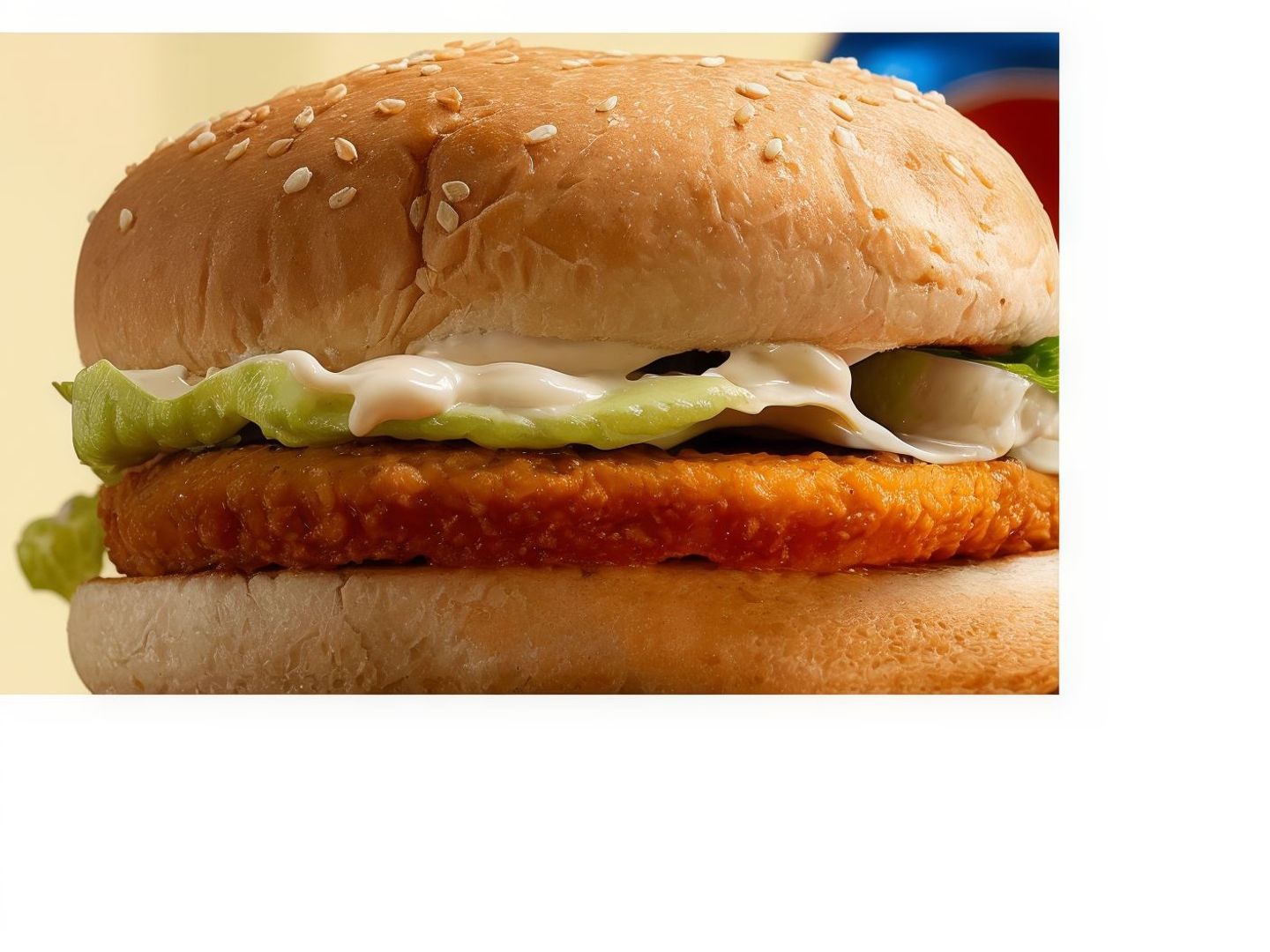 Chicken Burger With Cheese
