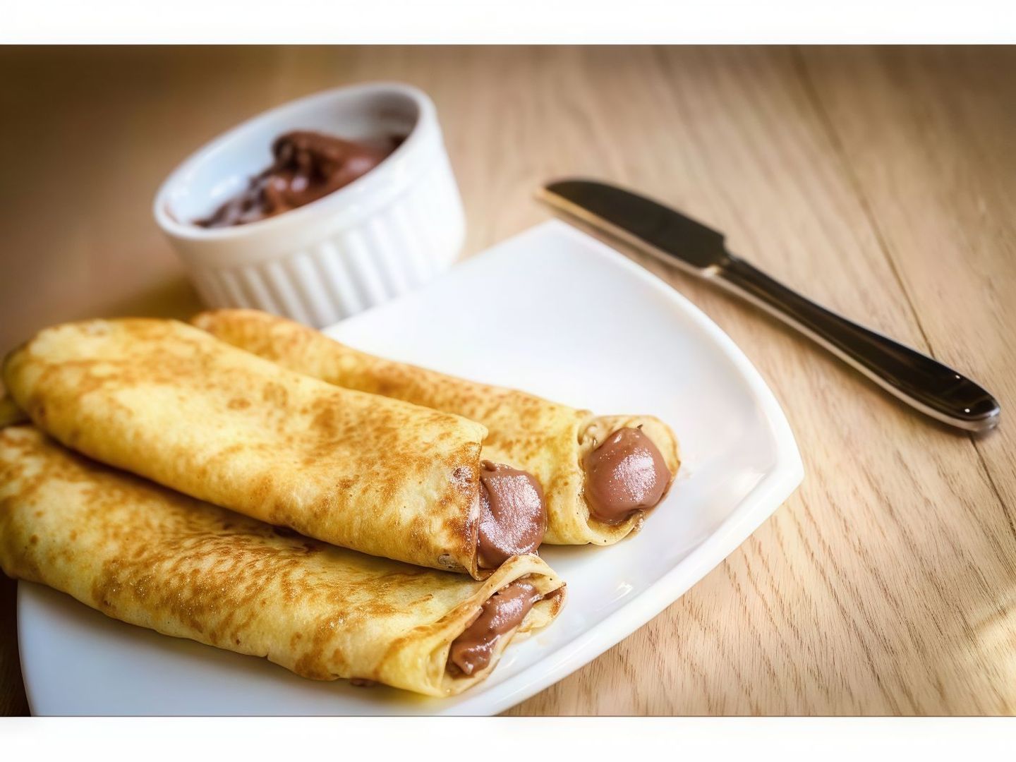 Chapati With Nutella